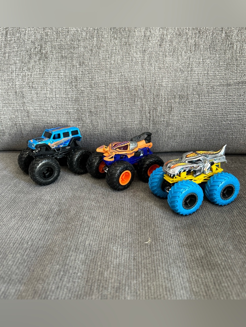 Hot Wheels Monster Truck Lot Mega Wrex Scorpedo Jeep 1:64 Scale